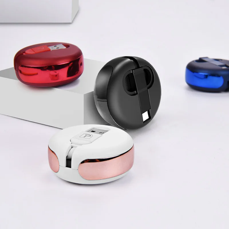 OATSBASF 2 в 1 USB кабель Micro и type C для samsung Xiaomi huawei выдвижной портативный Android передачи
