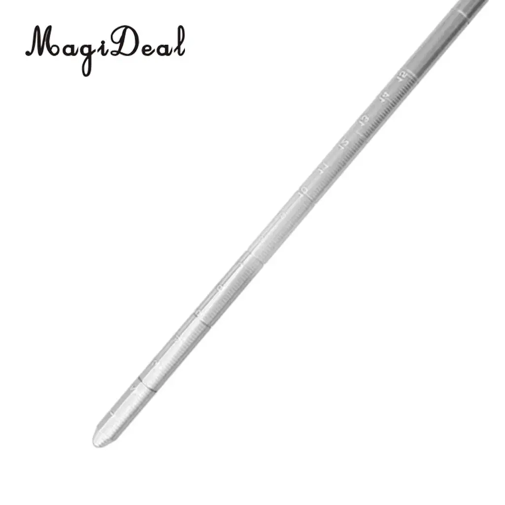 MagiDeal Aluminum Dive Lobster Tickle Pointer Stick Rod, Measurement, Clip for Safety Underwater Scuba Diving Diver Photographer