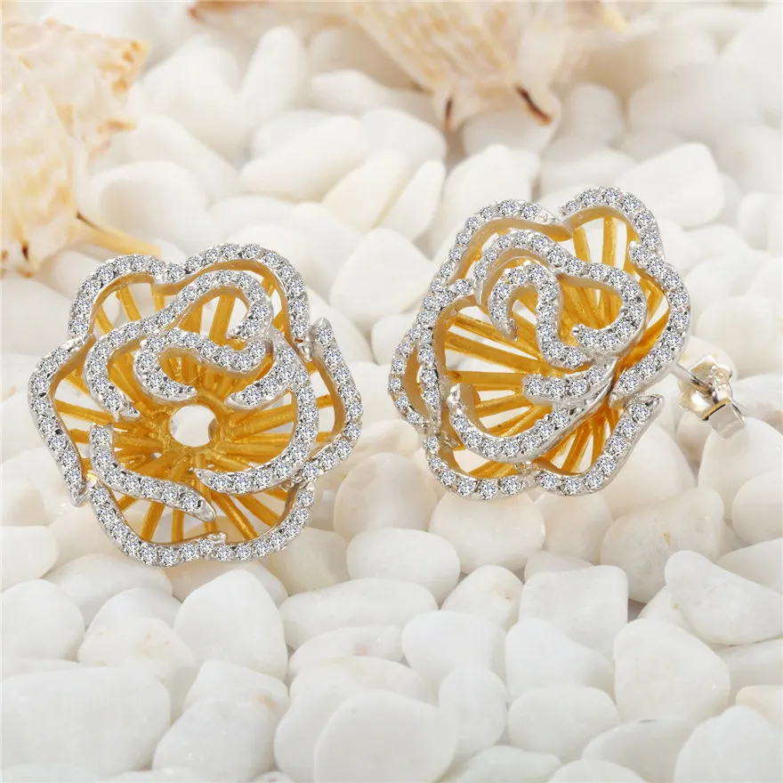 

Eulonvan Noble Generous Earrings White Cubic Zirconia 925 sterling silver Noble Generous S--3793KN The new listing Rave reviews