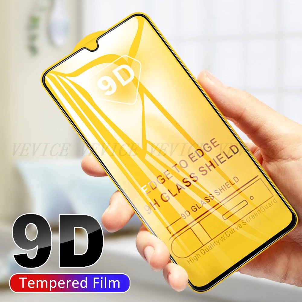 9D полное покрытие закаленное Стекло для samsung Galaxy A50 A70 A7 A9 A8 плюс A30 A20 E A10 A80 A60 A40 Экран защитная пленка