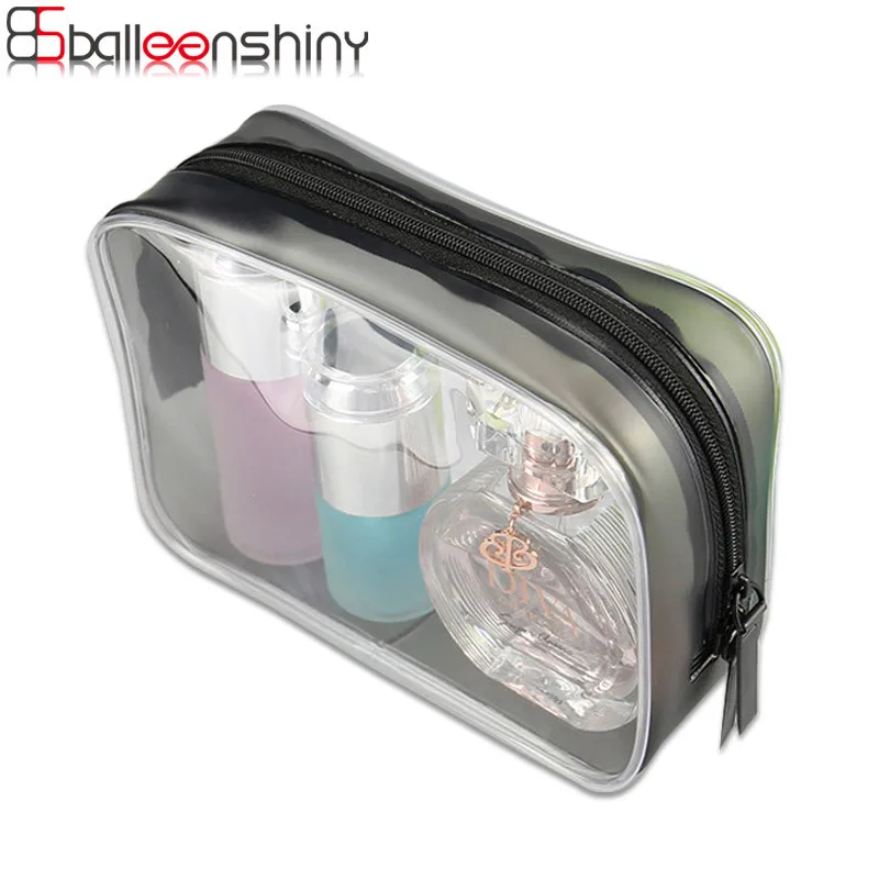 Balleenshiny أدوات الزينة حقيبة ماكياج التخزين المنظم التجميل الحقيبة السفر المحمولة للماء Balleenshiny أدوات الزينة حقيبة ماكياج التخزين المنظم التجميل الحقيبة السفر المحمولة للماء