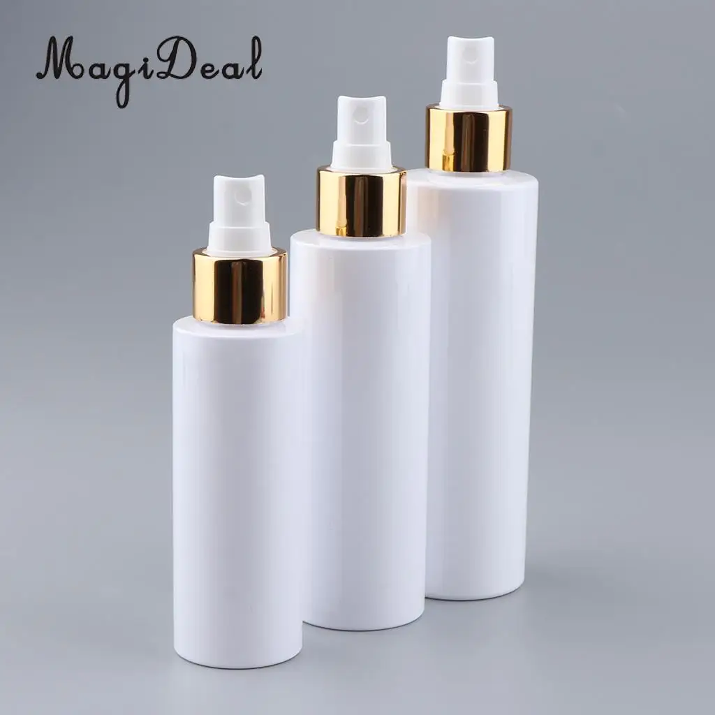 Kesoto Empty Spray Bottles - Refillable Great for Essential Oils, Beauty Products, Homemade Cleaners and Aromatherapy 5pcs