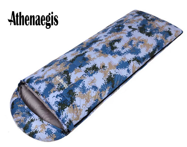 Special  Athenaegis camouflage white duck down 2200g/2500g/2800g/3000g filling adult breathable waterproof s