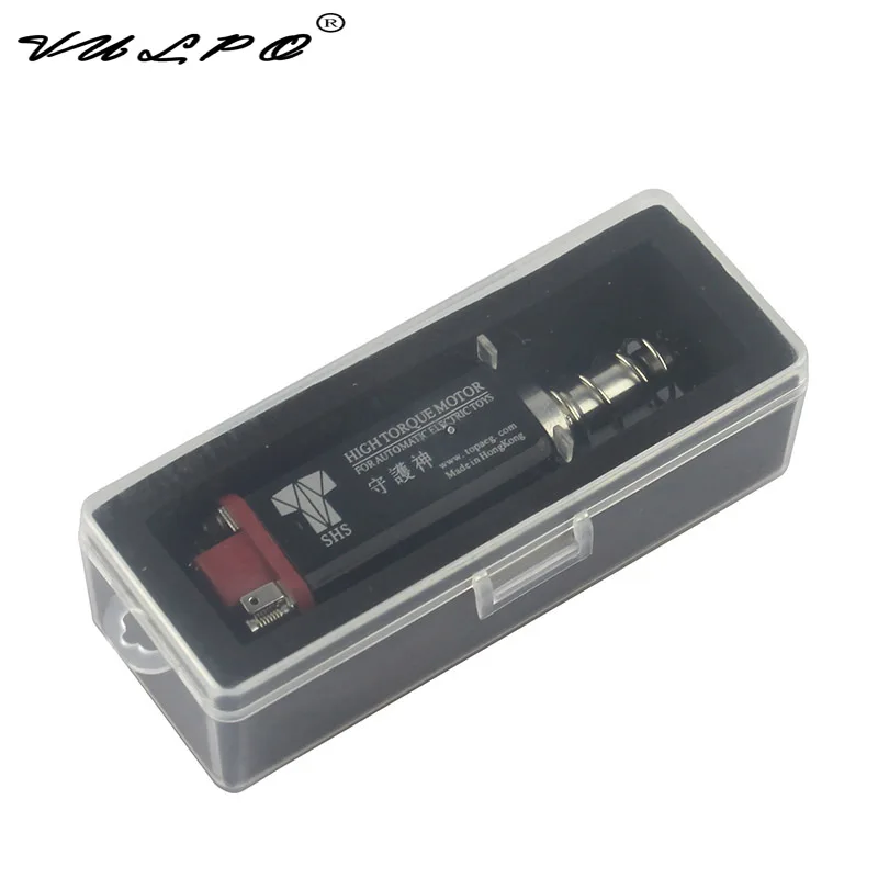 VULPO SHS высокий крутящий момент двигатель длинный тип для страйкбола AEG P90/G3/M4/M16/MP5 Ver.2 коробка передач серии