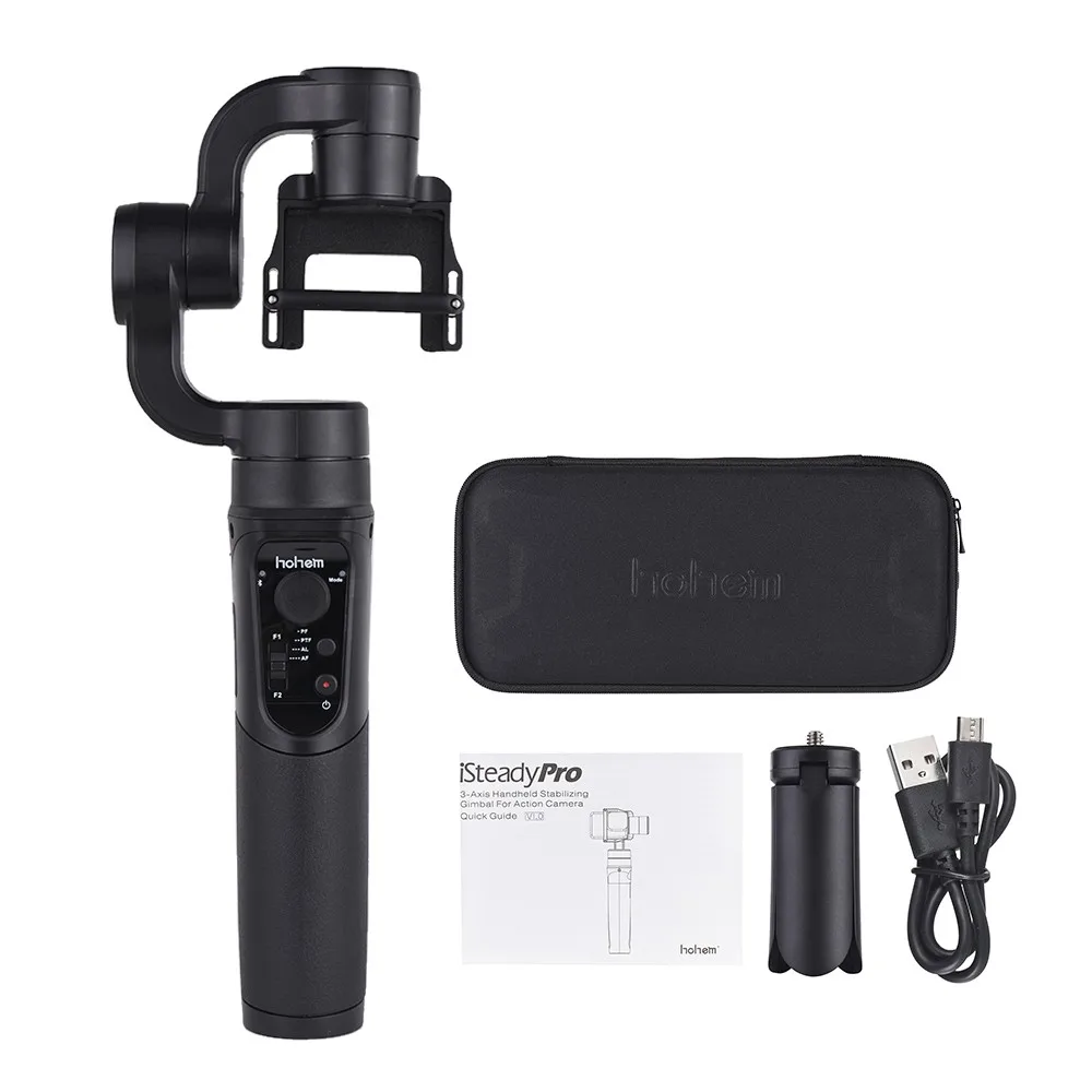 Ручной Стабилизатор Hohem iSteady Pro 3 осевой стабилизатор для GoPro Hero 6/5/4/3 SJCAM Sony RX0 PK feiyu g6