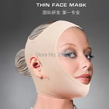 Тонкий пояс для похудения лица, формирующий Щеки скальп 3D подбородок, резкий от морщин и дряблости кожи маска