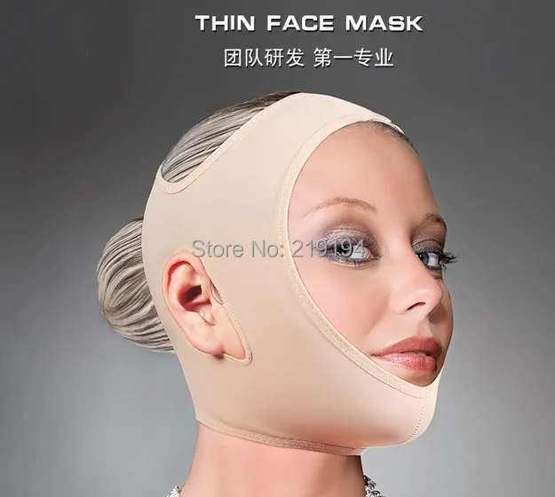 3d face slimming belt with cheek uplift