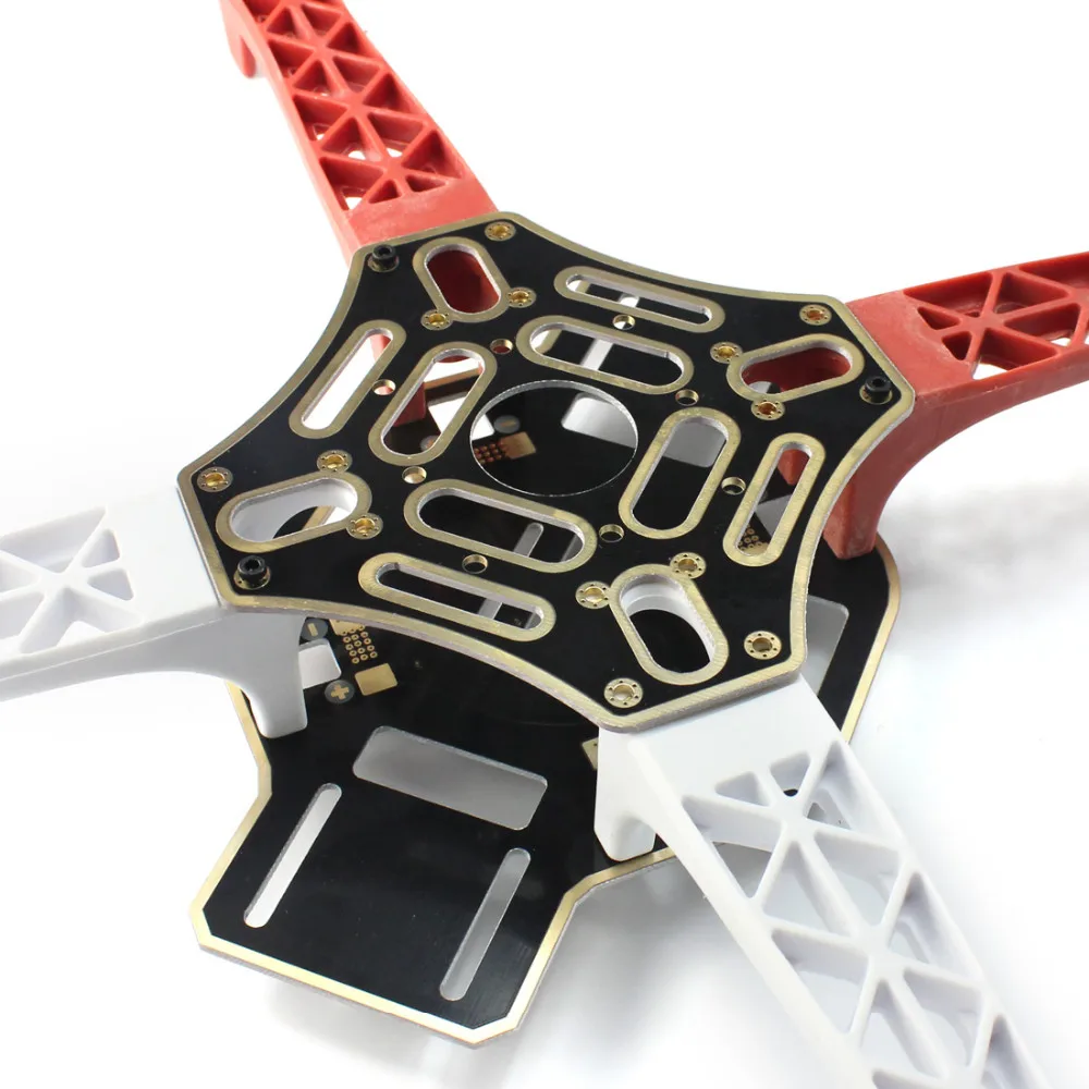 F02192 HJ 450 Multicopter 450F волокна нейлона рамка планера комплект сильный Гладкий RC KK МК MWC 4 оси DIY quadcopter плоскости