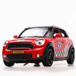1:32 игрушечный автомобиль mini countryman металлическая игрушка сплава автомобилей Diecasts и Toy Транспорт модель автомобиля Миниатюрный масштабная
