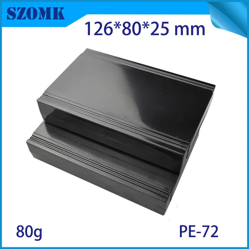 4 pieces 126*80*25mm high quality abs plastic box electronics project enclosure black/ white GPS tracker szomk control | Обустройство