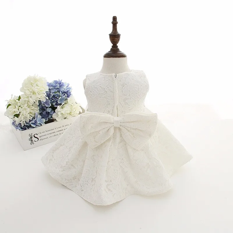 Newborn Baby Girl Dresses with Cap Super Back Bow Diamand Belt Baby Christening Gowns 1 year birthday dress vestido infantil HTB1KPNbJFXXXXcrXpXXq6xXFXXXA - Newborn Baby Girl Dresses with Cap Super Back Bow Diamand Belt Baby Christening Gowns 1 year birthday dress vestido infantil
