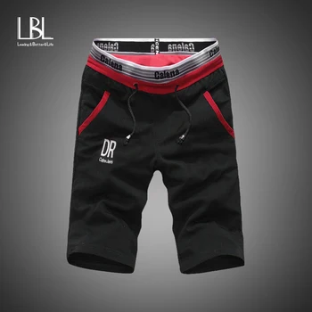 

Men's New Fashion style Bermuda Masculina Leisure Shorts 2018 Summer Men Cotton Casual Beach Shorts Homme Big Size Shorts