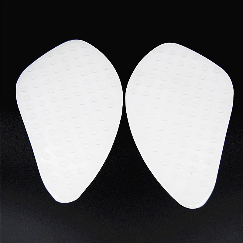 

Motorcycle Tank Traction Pad Side Gas Knee Grip Protector CBR600 1000 RR CB400 Anti Slip Fuel Sticker Transparent White Black