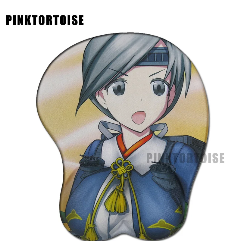 Anime Mousepad Cartoon Kantai Collection Wrist Rest Big soft Breast 3D Gaming Mouse Pad | Компьютеры и офис