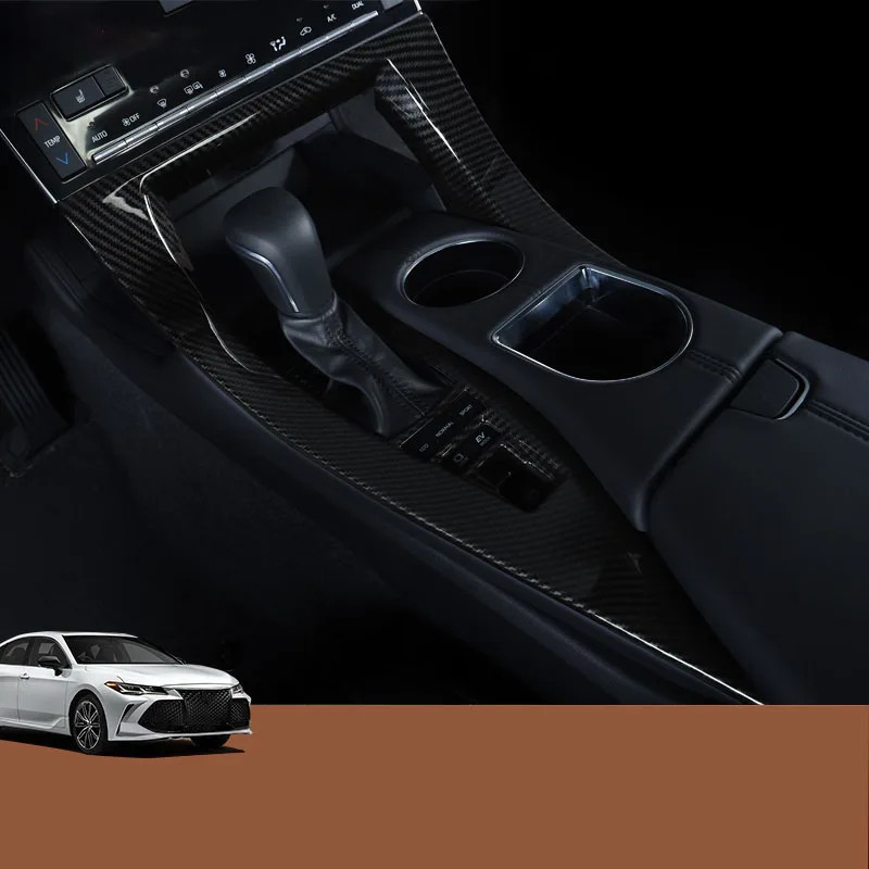 

Gear panel decorative frame new central control gear sequins interior modification special patch For Toyota AVALON 2019 2020