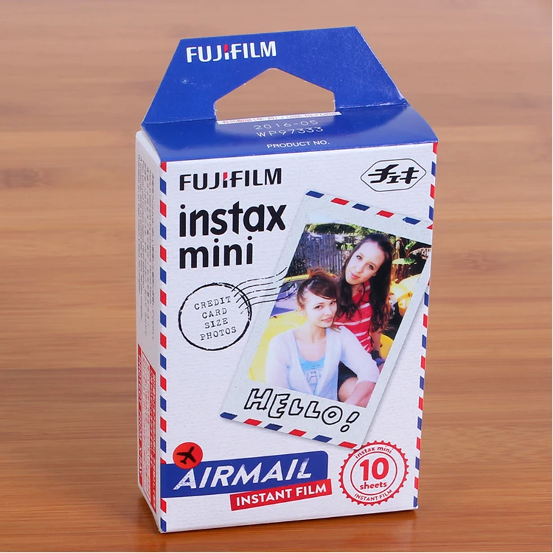 Fujifilm Instax Mini Instant(10 листов) air mail пленка для Polaroid все мини камеры 7 s 8 9 25 50 s 90 SP-1