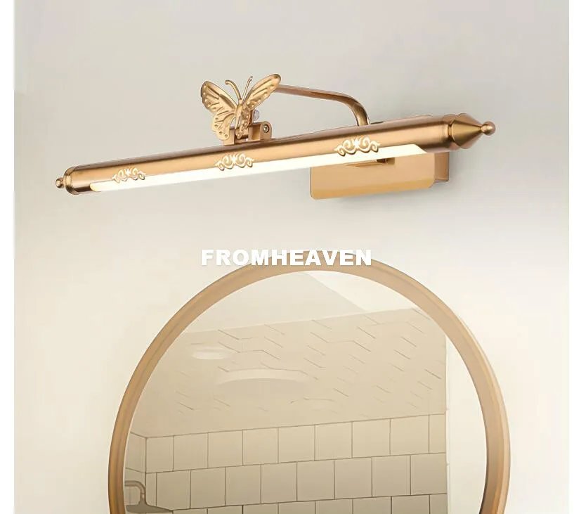 52 سنتيمتر/62 سنتيمتر/72 سنتيمتر مرآة حمام مصباح للماء الرجعية البرونزية مجلس الوزراء المرآة البالونية أضواء وحدة إضاءة LED جداريّة ضوء مصباح مص... 52 سنتيمتر/62 سنتيمتر/72 سنتيمتر مرآة حمام مصباح للماء الرجعية البرونزية مجلس الوزراء المرآة البالونية أضواء وحدة إضاءة LED جداريّة ضوء مصباح مص...