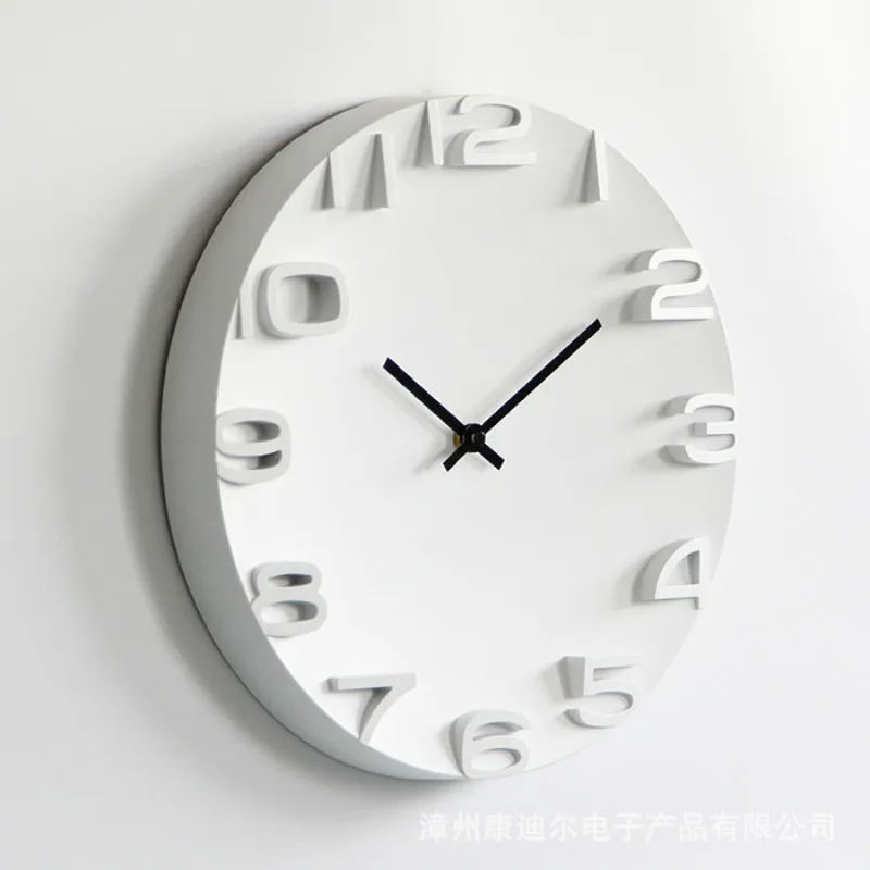 

Creative 3D Wall Clock Modern Design Living Room Decoration Nordic Brief Hanging Quartz Clocks Big Wall Watch Home Decor Silent
