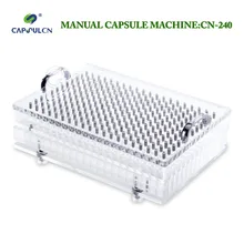 Size 000 CapsulCN240 Manual capsule filler/Capsule Filling Machine/encapsulation