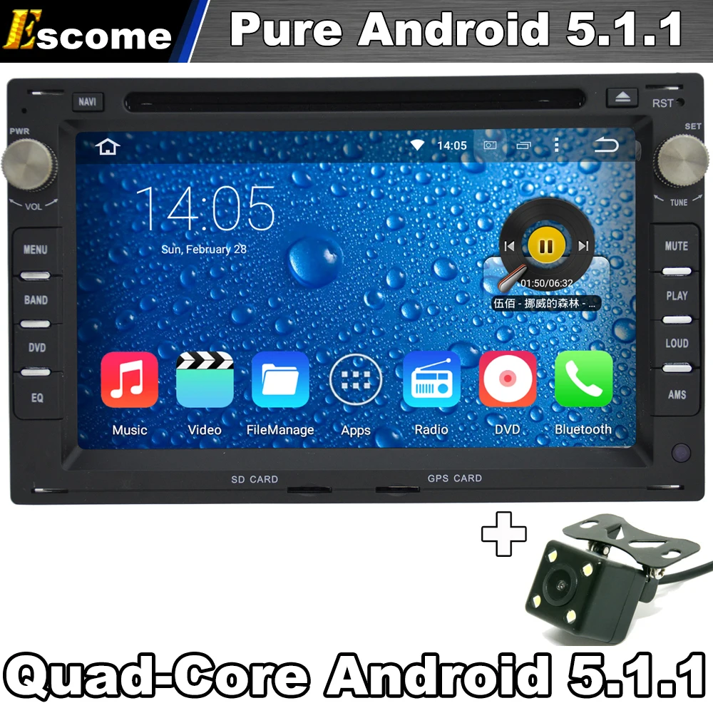 Car DVD GPS Player for VW FOX T5 Golf 4 Jetta Passat b5 Sharan Polo