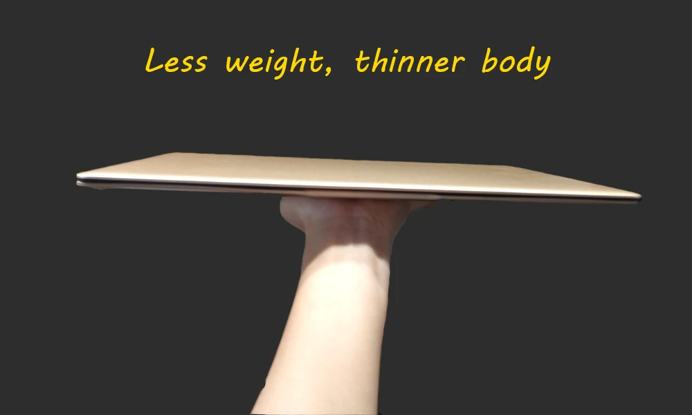 less weight