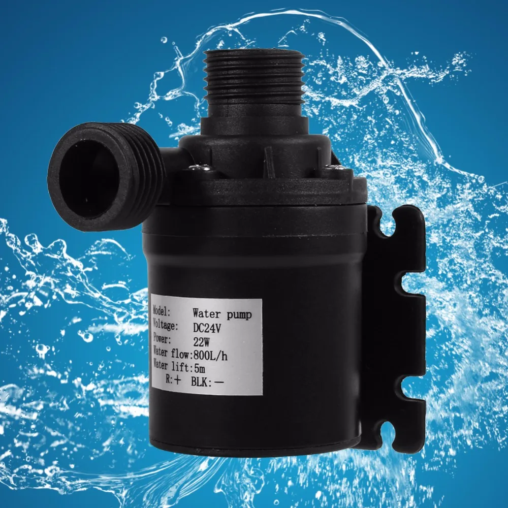 800L/H 5M 24V Hot Water Circulation Pump Solar Energy