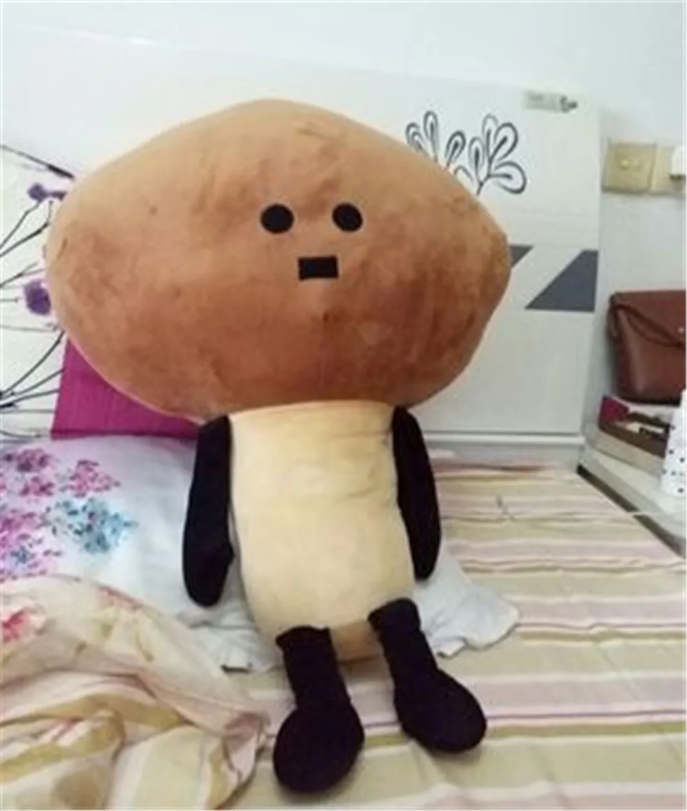 Fancytrader Big Funny Plush Vegetables Mushroom Toys Cuddly Soft Stuffed Anime Dolls 60cm for Boys and Girls 1