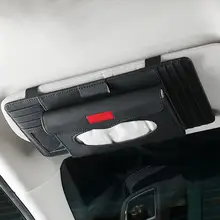 Автомобильный тканевый ящик, автомобильный солнцезащитный козырек, органайзер для укладки ткани, кожаный солнцезащитный козырек, бумажная коробка для полотенец, автомобильные аксессуары