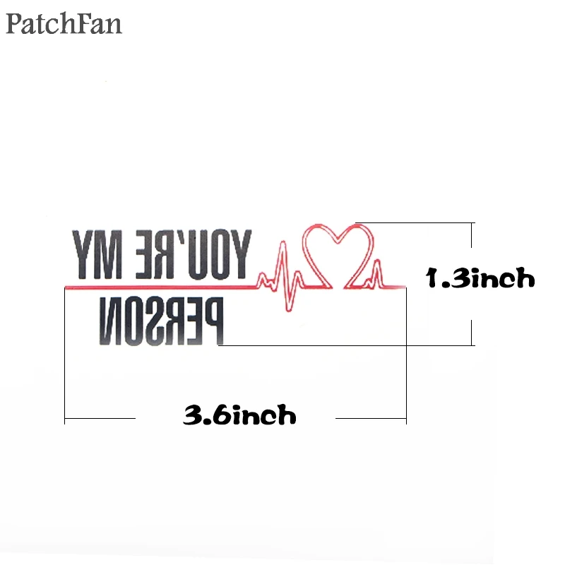 2шт Patchfan серая Анатомия DIY косплей письмо классный модный временный боди-арт наклейка переводная татуировка мужской макияж A1720