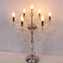 Хрустальные светильники прикроватных тумбочек, светодиодная настольная лампа для кабинета, настольные лампы для спальни, светодиодный подсвечник, лампа для свечей