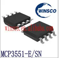 

10PCS/LOT MCP3551-E/SN 100% NEW MIC IC ADC 22BIT 2.7V 1CH SPI 8SOIC MCP3551