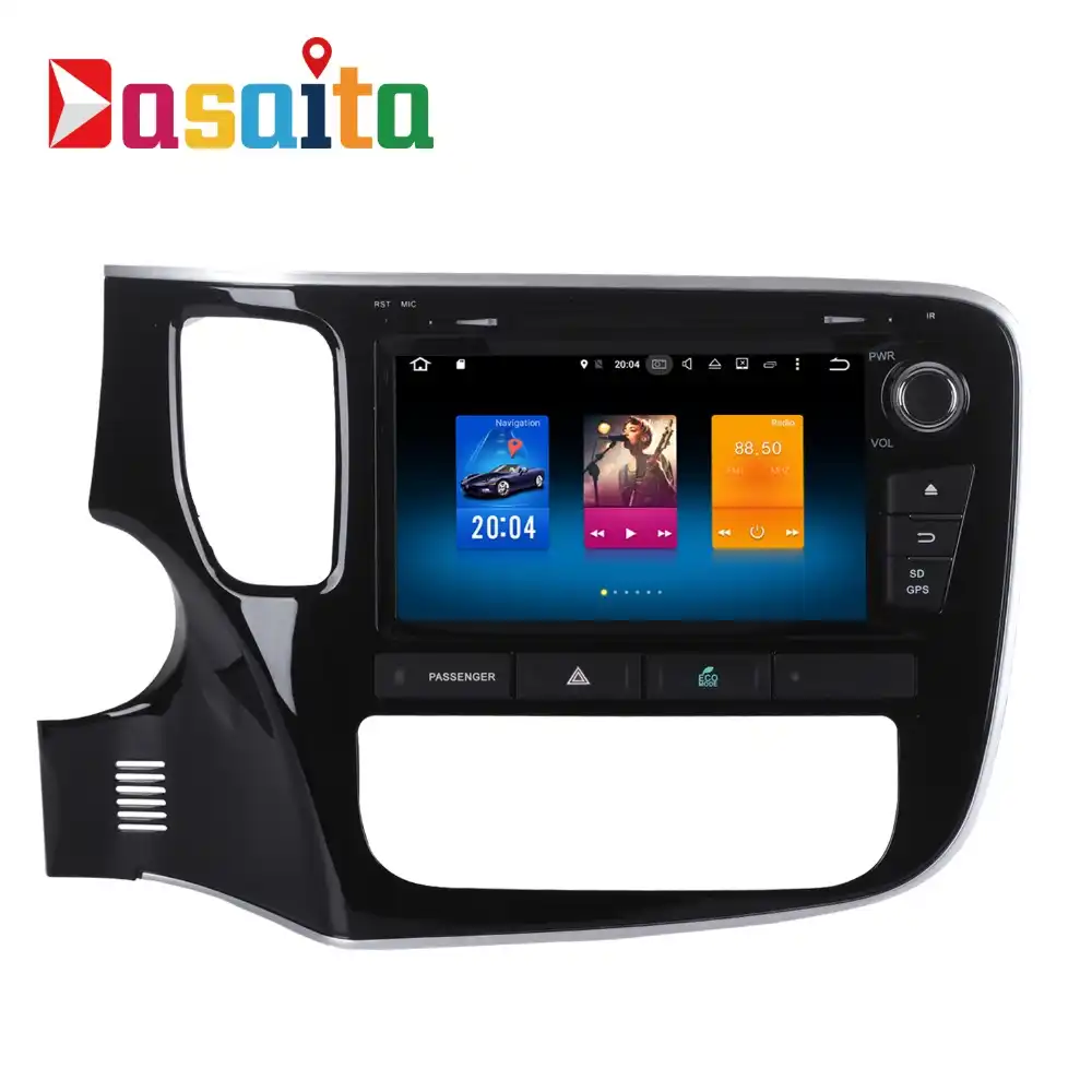 Car 2 din android GPS for Mitsubishi Outlander 2013 2018 auto radio