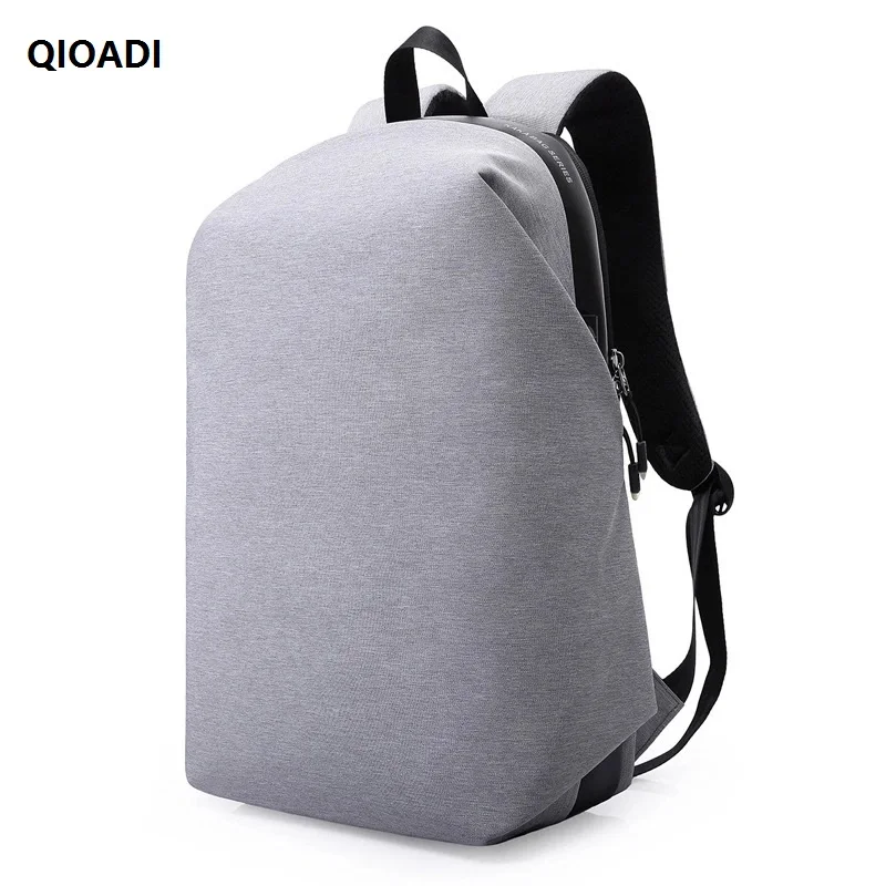 

QIAODI Brand Men's Anti-theft Backpack Business and Leisure Travel Bag Preppy School Bags Male Waterproof Laptop Backpacks