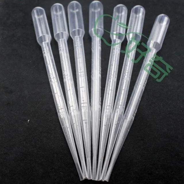 100 pcs 3ml Disposable Plastic Pasteur Pipettes free shipping plastic