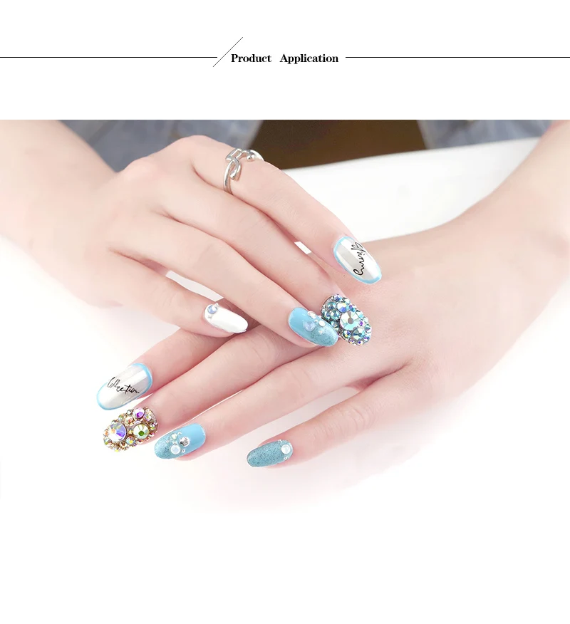 Non HotFix Nail Rhinestones 8