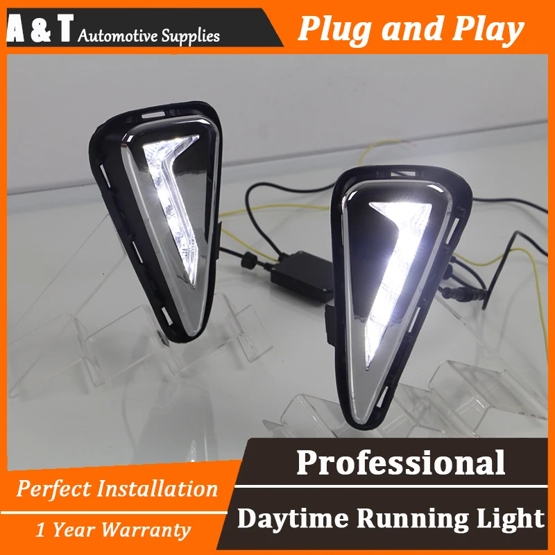 

car styling For Toyota Camry LED DRL For Toyota Camry led fog lamps led daytime running lights High brightness guide LED DRL