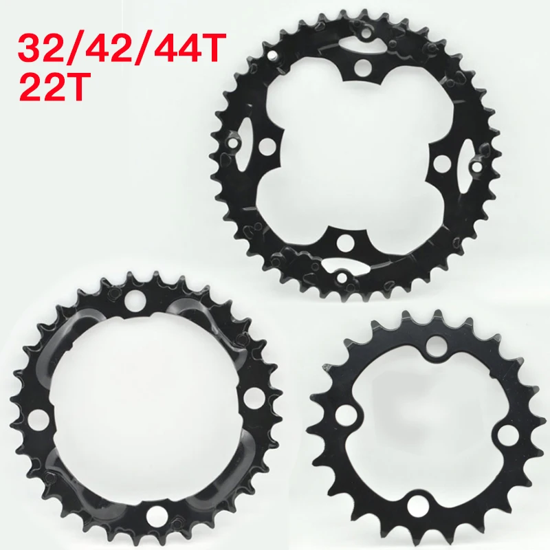 Передняя Звездочка шатун MUQZI MTB Bike зубчатая пластина 22/32/42/44 T стальная