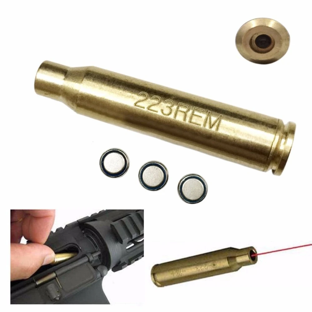 Lights & Lasers Red Dot Cartridge Bore Sight Sighter Boresighter for