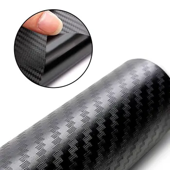 

200x60cm DIY Fiber Wrap Roll Sticker Waterproof Carbon Fiber Wrap Roll of Car Stickers Auto Decal Stickers accessory