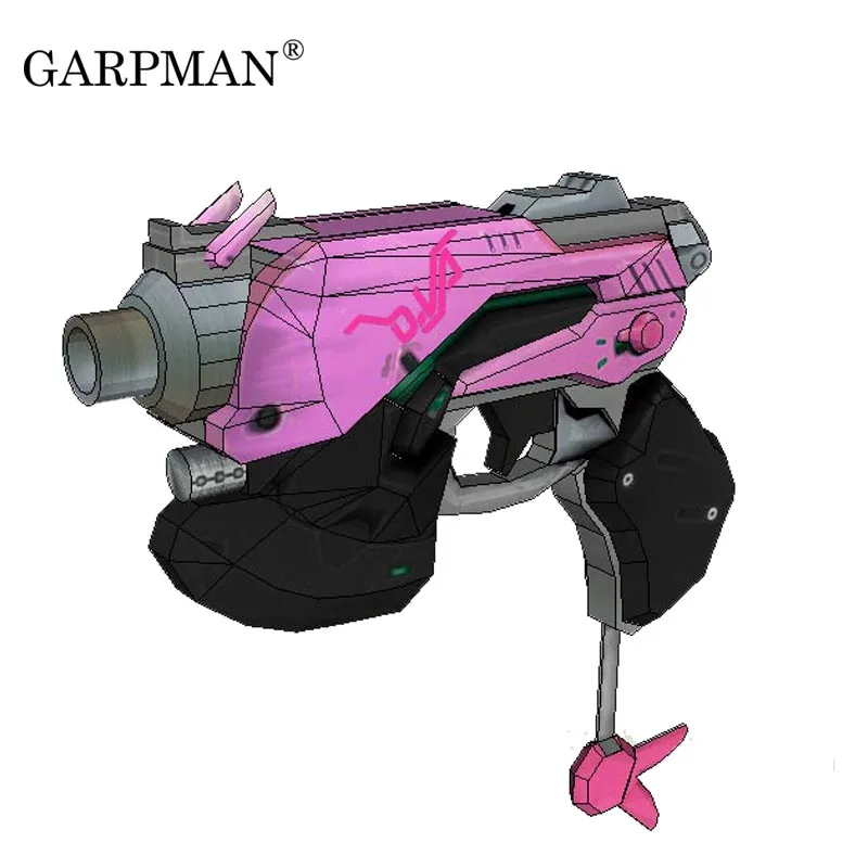 

1:1 Watchman Pioneer DVA Pulse Gun Manually Cannot Launch 3D Paper Model Toy