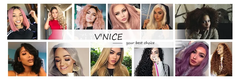 V'NICE honey Blonde синтетические плетеные парики на шнурках для черных женщин 20-26 дюймов бразильские африканские американские плетеные искусственные волосы