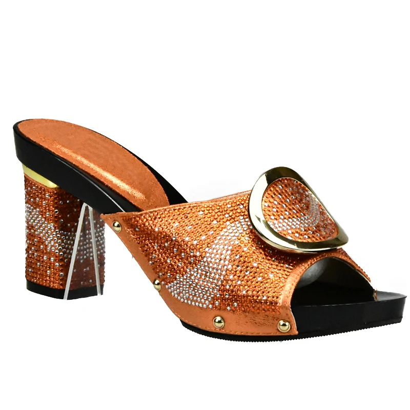 Noir Africain Et Orange De La Italien Pour or Assorties 2018 Chaussures Sacs Sac jaune Ensemble En orange Africains argent Mariage Couleur Fête Femmes a6q6UwEv