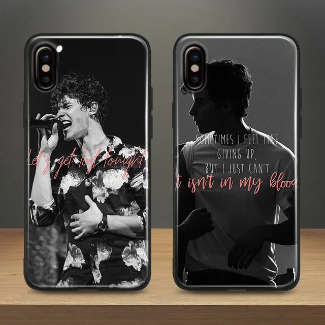 Shawn Mendes Aesthetic quotes Soft Silicone Phone Case Cover Shell For Apple iPhone 5 5s Se 6 6s