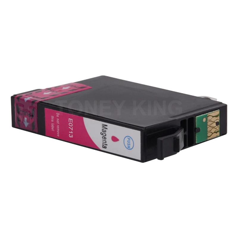 Картриджи чернильные T0715 для Epson T0711 T0712 T0713 T0714 4 цвета простые в использовании