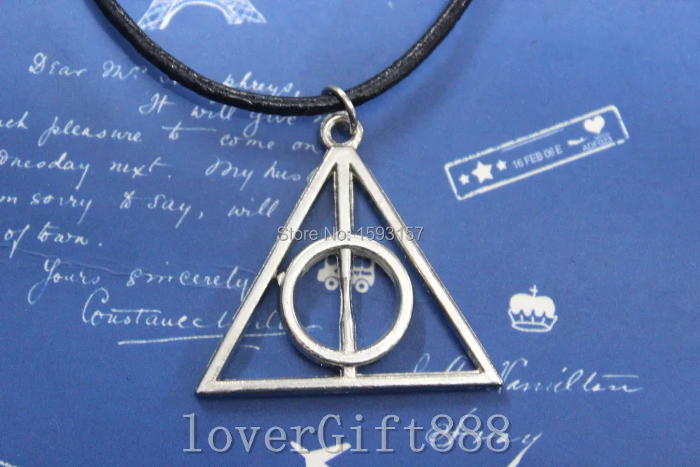 Harry Potter Heiligtümer Des Todes Kette Harry Potter Halskette, Heiligtümer des todes Halskette, mit einem
