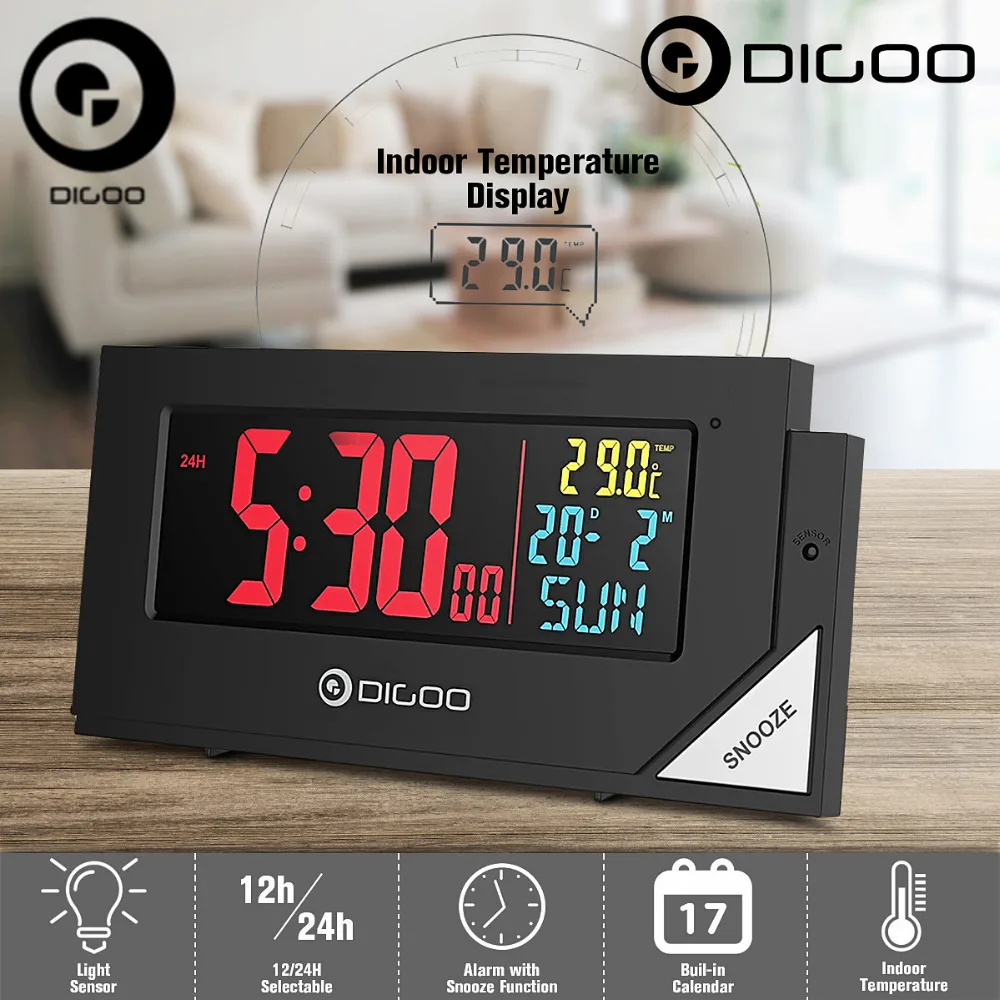 Buy Digoo DG C8 Wireless Full Color Digital Clear