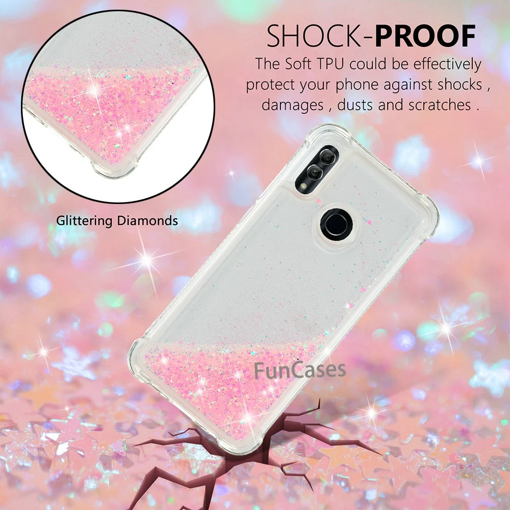 Honor 10 Lite чехол для huawei P Smart 2019 с Фламинго зыбучие пески Мягкий ТПУ силиконовый
