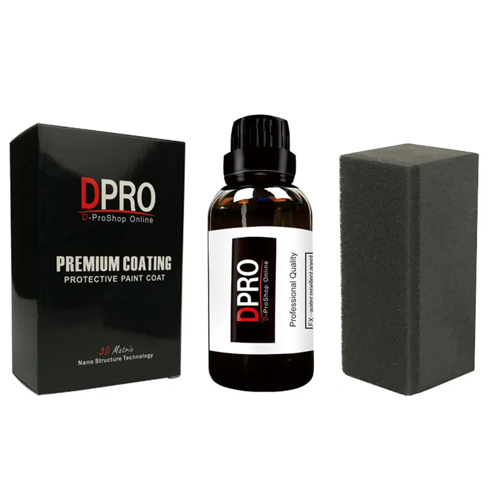 Baratos Revestimiento súper hidrofóbico Cristal líquido para coche pintura cuidado de la pintura Auto detalle cristalería Nano cerámica recubrimiento del coche Anti rasguño