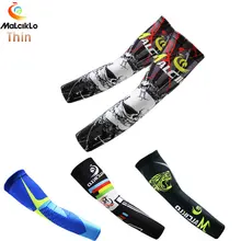 Malciklo мужские/женские летние велосипедные гетры для рук, для велосипеда, бега, футбола, спорта, рукав для рук, дышащие, анти-УФ