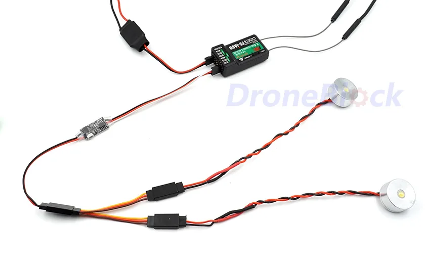 RC Receiver-Controlled High-Current Switch For Car Lights - Remote On/Off For Model Cars